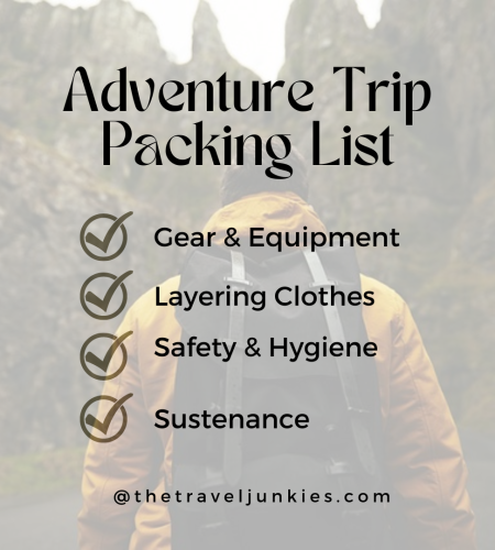 Adventure Trip Packing List